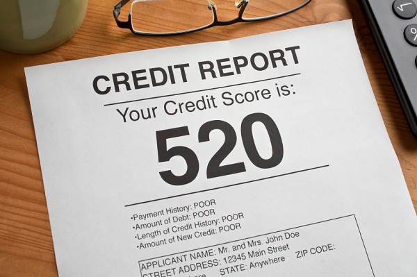 bad credit score