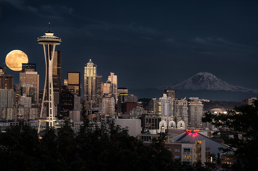 Low temperatures in Seattle are consistantly above freezing all winter long. Photo: http://bit.ly/1PZV9uP