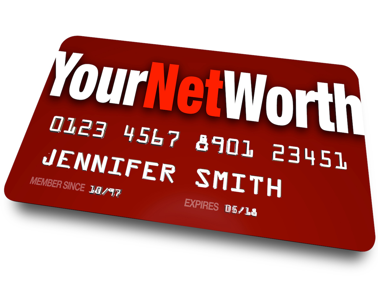 credit cards impact net worth