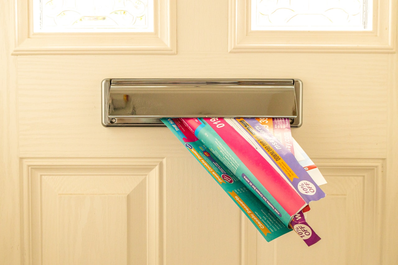 Door with Mailbox for Convenient Mail Sending and Receiving - Pre-Approval for a Credit Card