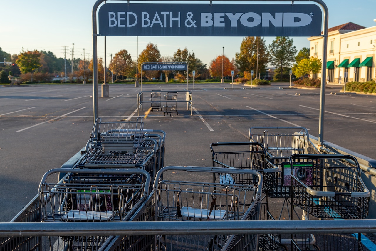 Convenient Parking Spaces at Bed Bath & Beyond.