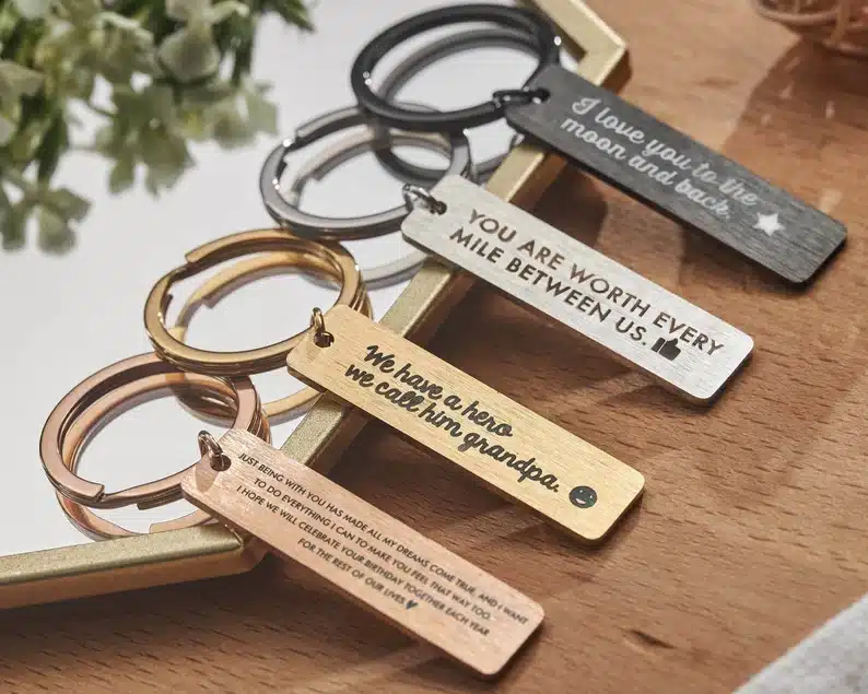 Personalized gift ideas - keychain