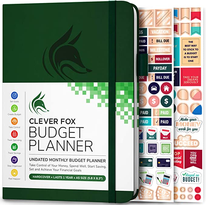 finance gift ideas - budget planner