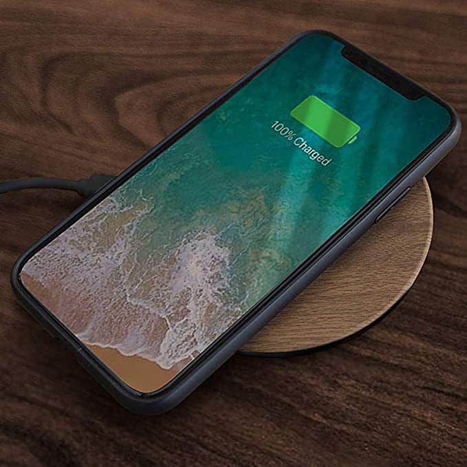 tech gifts - hand crafted charging pad
