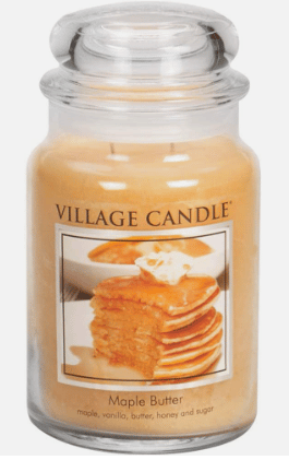 Gifts under $20 - maple butter candle