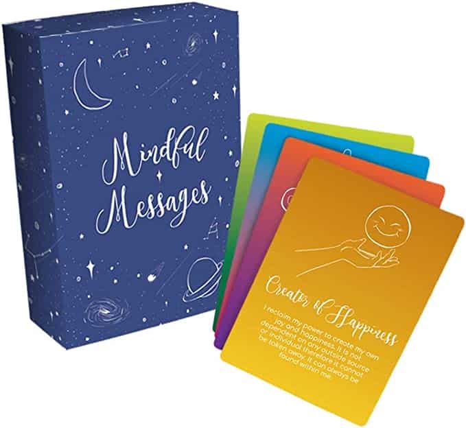 Mindfulness cards. Beauty and wellness gift ideas.