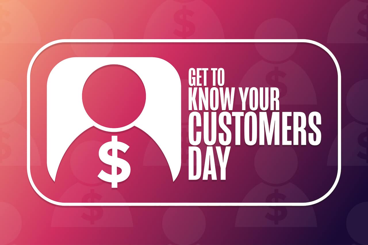 Celebrate 'Get to Know Your Customers Day' with Happy Customers and Staff Interaction in a Store