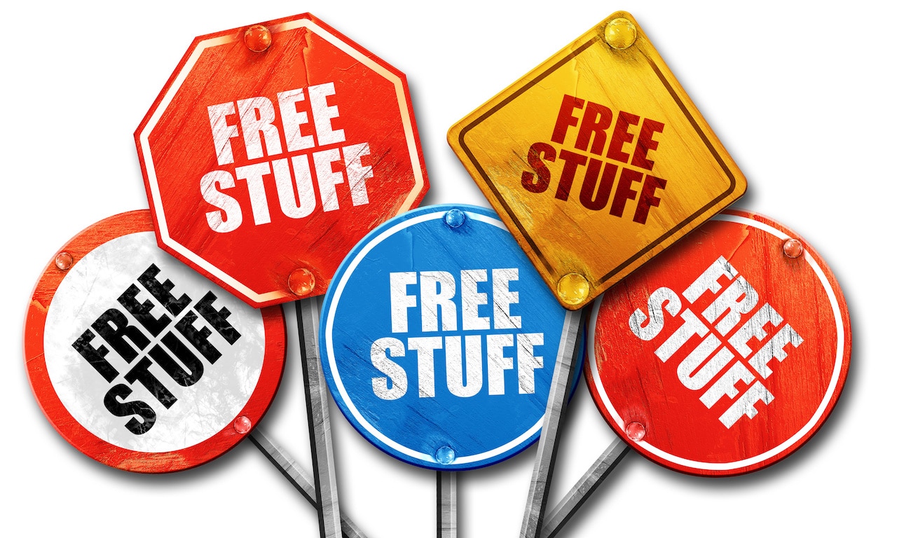 save money with freebies