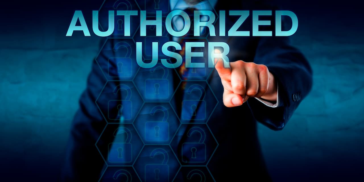 authorized user