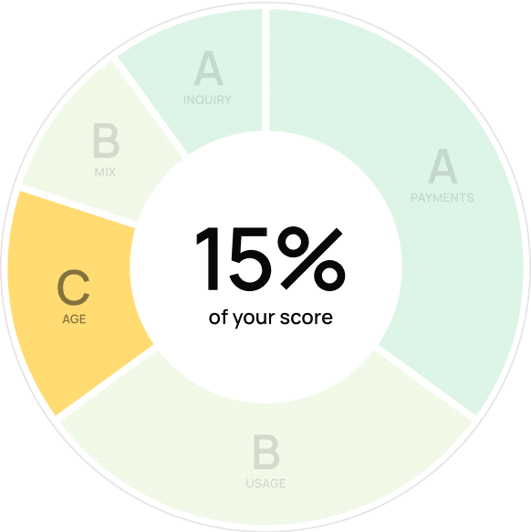 your score - 15%