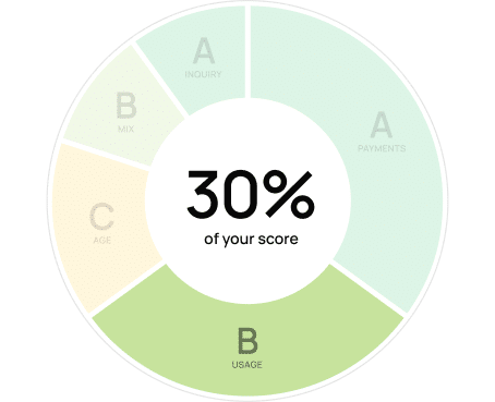 your score - 30%