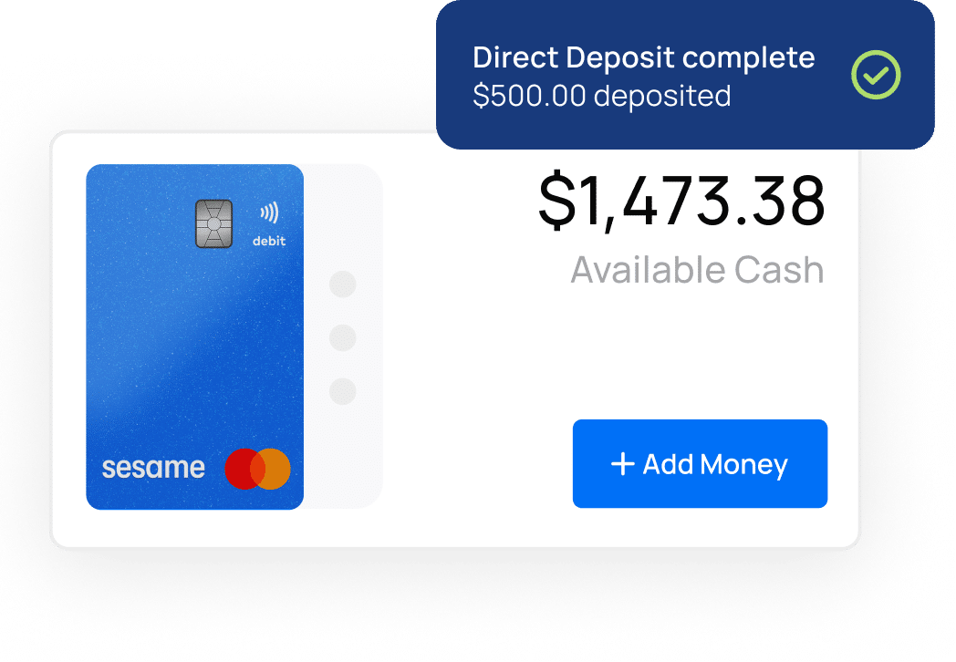 Successful direct deposit