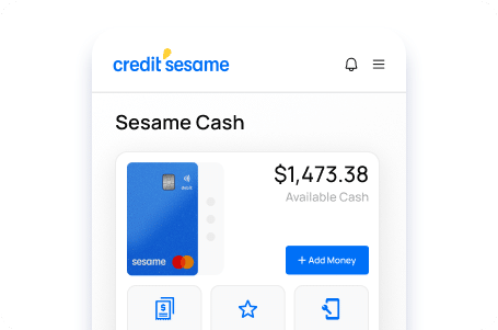 Mobile Screen with Sesame Cash App