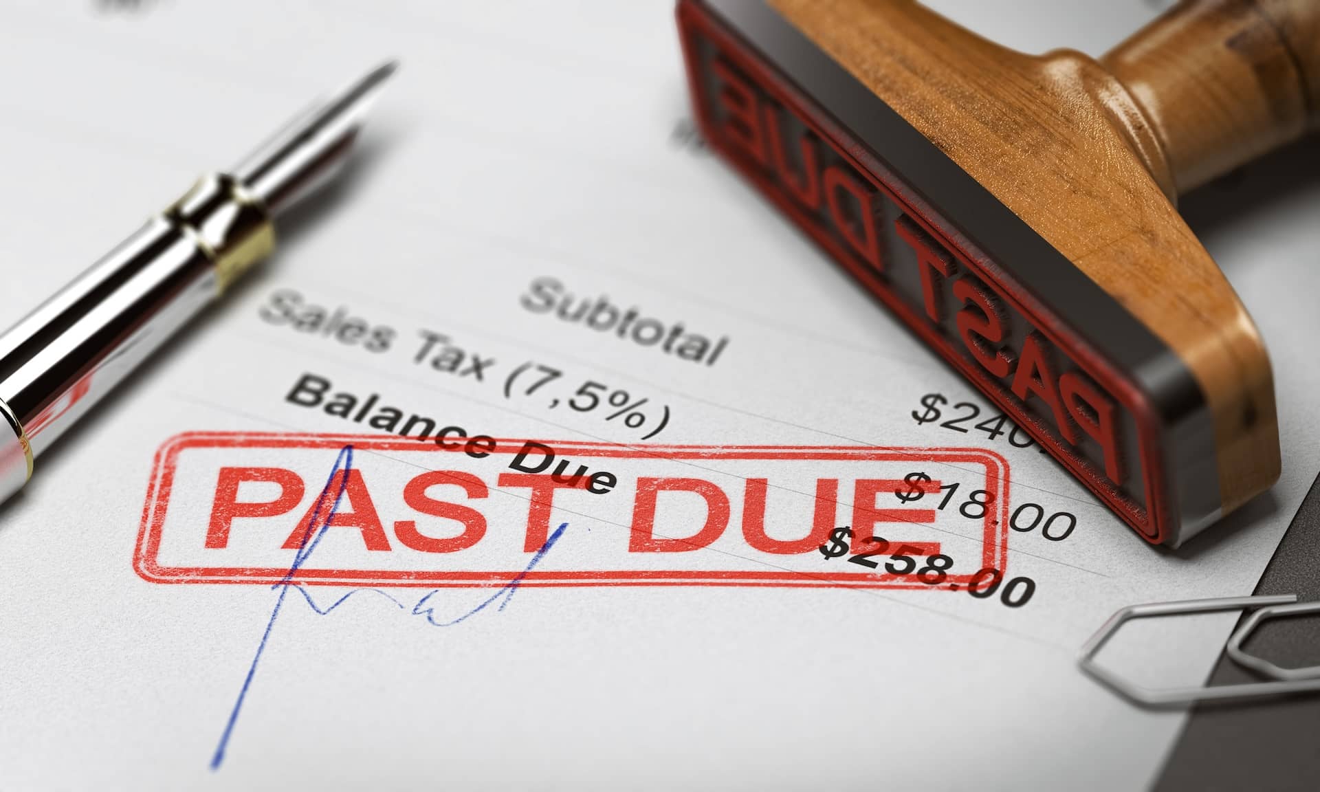 debt problem late payments